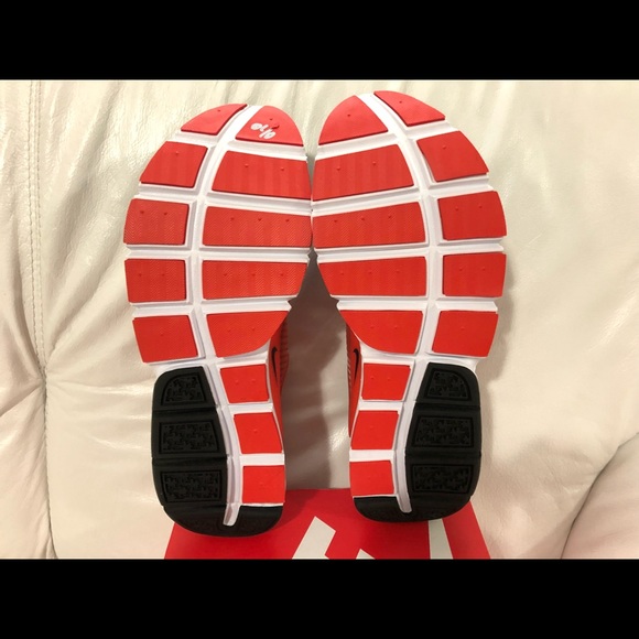 Nike Sock Dart KJCRD Navy Orange Size 12 New - Picture 7 of 8